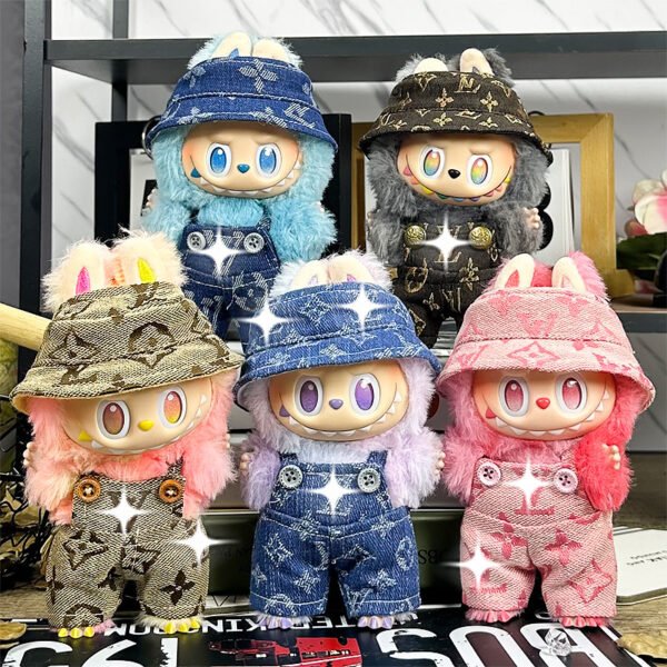 034 - Doll Clothes Outfits L Style Hat + Overall