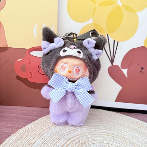 054 - Doll Clothes Outfits Kuromi To-Go Bag
